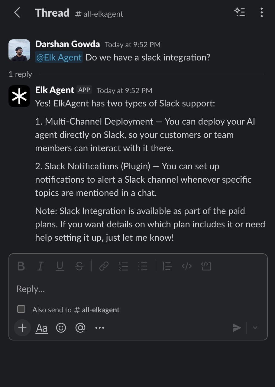 Deploy to Slack